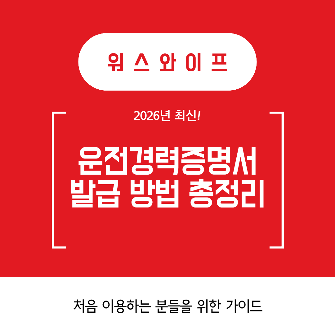운전경력증명서 썸네일